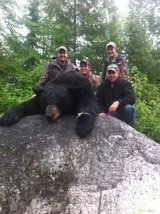 Quebec trophy bear hunting
