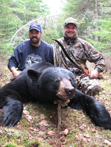Quebec Black Bear Hunting Air Melancon Outfitters.