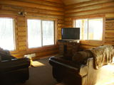 Living Room in New Hunting Lodge.