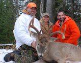 Trophy whitetail hunts
