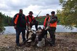 Quebec Moose Hunting at Mekoos Outfitters.