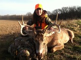Jana Wallers 8PT Buck in Kansas.