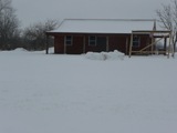 BUnk House in Kansas Winter Time.
