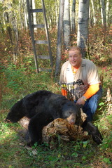 Fall Black Bear Hunting Alberta Canada with Professional Bear Hunting Outfitter