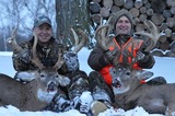 Ohio Whitetail Deer Hunts in Winter at Premier Whitetail Deer Retreat.