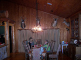 Dining Room At Hunting Lodge