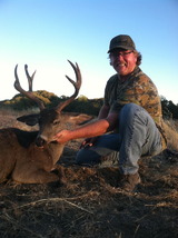 A zone blacktail buck taken with us.