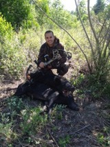 Bow Huntin Wild Hog in Florida.