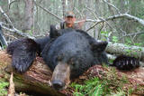 Black Bear hunting Alberta Canada