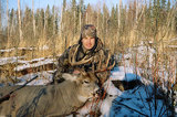 Deer hunting in Alberta.
