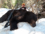 Black Bear Hunting Wyoming Savery Creek Outftters.