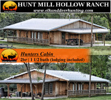 Hunting Cabin at Hunt Mill Hollow Ranch