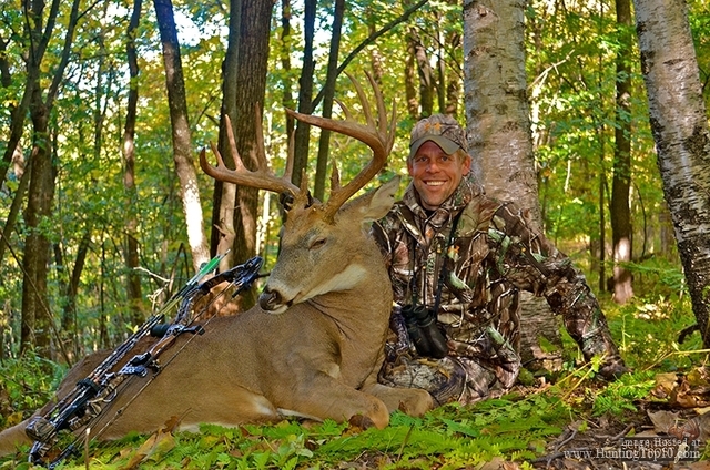 Trophy Whitetail Deer Hunting Buffalo County Wisconsin. at